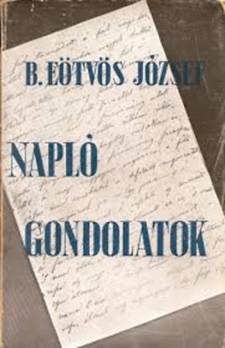 B. Etvs Jzsef - Napl, gondolatok