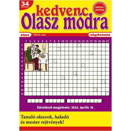 Kedvenc Olasz módra 2024/3