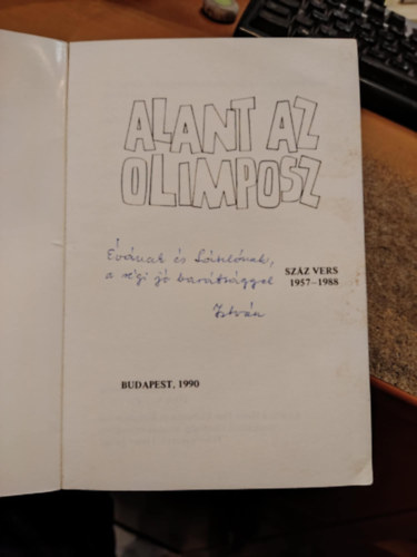 Alant az Olimposz - szz vers 1957-1988