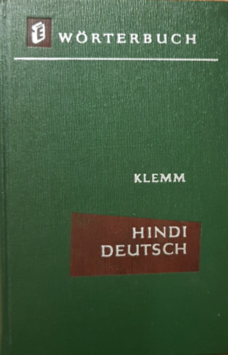 Deutsch-Hindi Wrterbuch