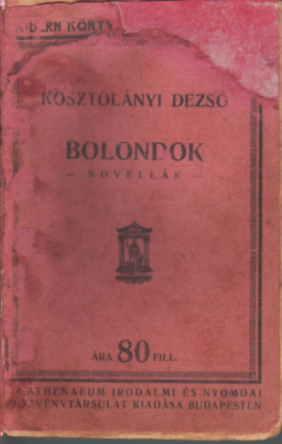 Bolondok - Novellk