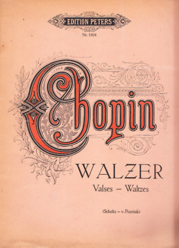 Walzer (Valses - Waltzes)