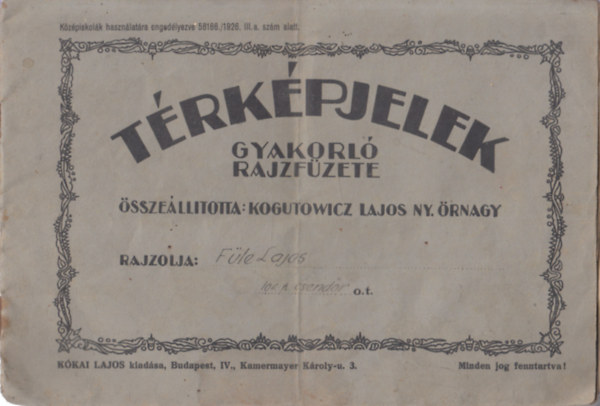 Trkpjelek - gyakorl rajzfzete