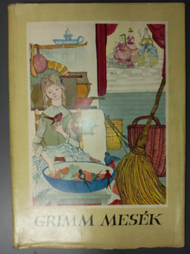 Grimm mesk (Bozena Truchanowska s Wieslaw Majchrzak Fekete-fehr s egsz oldalas sznes illusztrciival)