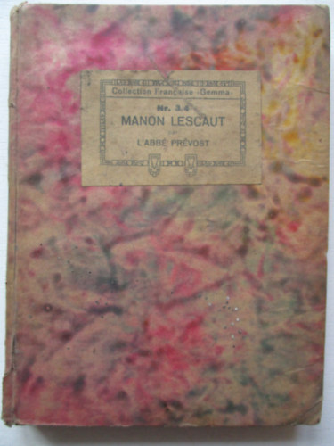 Histoire de Manon Lescaut