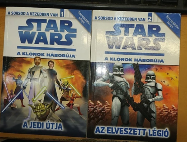 Star Wars: A klnok hborja - A sorsod a kezedben van: A Jedi tja (1.) + Az elveszett lgi (2.) (2 ktet)