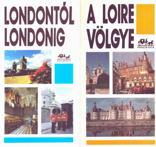 Dr. Lindner Lszl Moldovnyi kos - 2 db tiknyv: Londontl Londonig, A Loire vlgye
