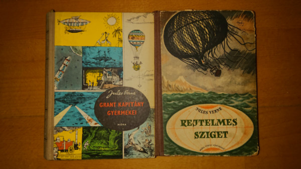 Jules Verne - 2 ifjsgi regny Jules Verne-tl: Grant kapitny gyermekei + Rejtelmes sziget