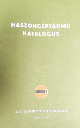 Haszong�pj�rm� katal�gus-Aut�ker