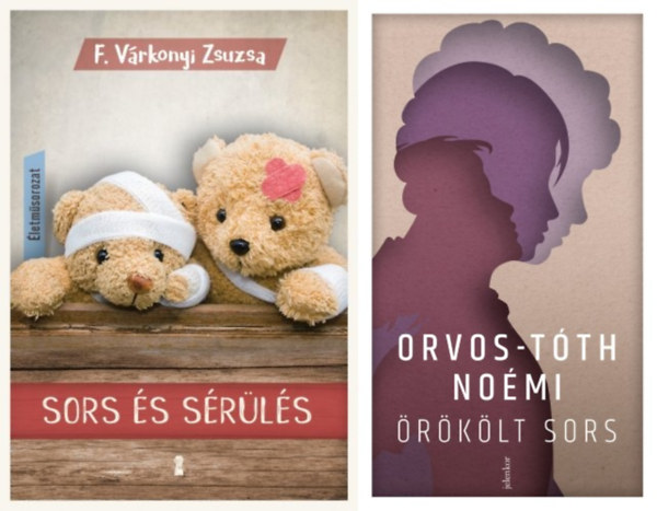 2 db k�nyv traumagy�gy�t�sr�l: �r�k�lt sors -   Csal�di sebek �s a gy�gyul�s �tjai + Sors �s s�r�l�s