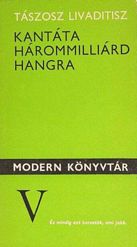 Kant�ta h�rommilli�rd hangra //Po�m�k//
