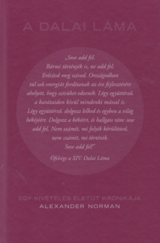 Alexander Norman - A dalai l�ma