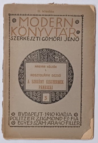 A szegny kisgyermek panaszai