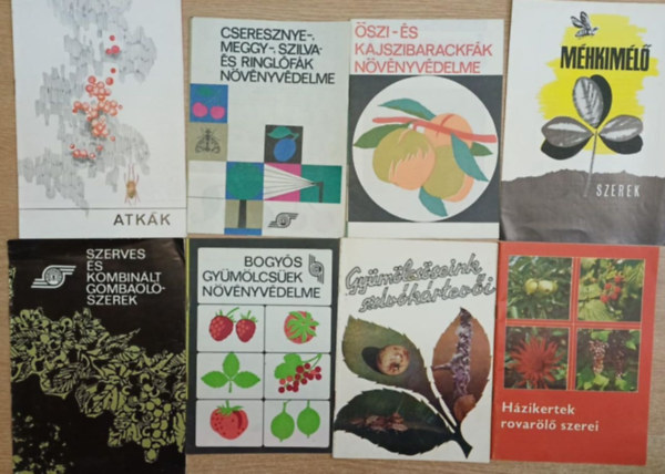 8 db n�v�nyv�delmi f�zet