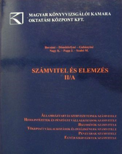 Sz�mvitel �s elemz�s II/A