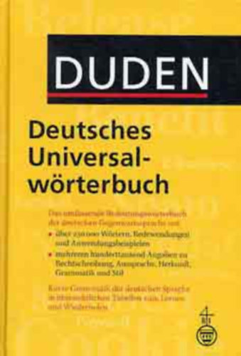 Duden-Deutsches Universalwrterbuch 5., berarbeitete Auflage