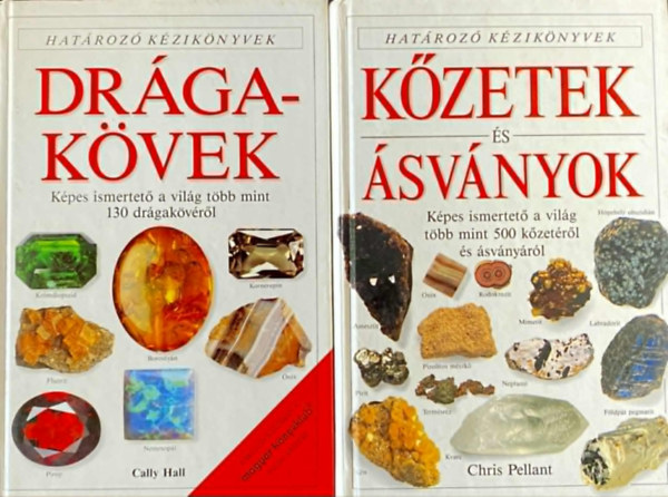 2 db Hat�roz� k�zik�nyv: Dr�gak�vek + K�zetek �s �sv�nyok