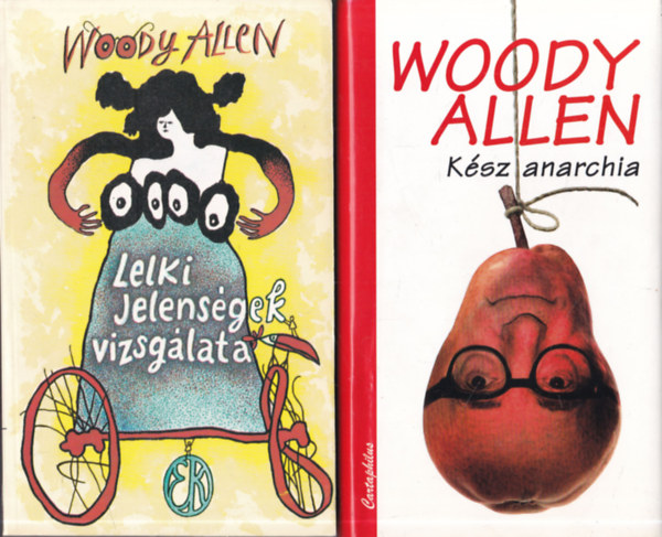 3 db Woody Allen knyv: Lelki jelensgek vizsglata + Ksz anarchia + Mellkhatsok