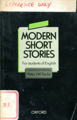 Peter J. W. Taylor - Modern Short Stories for Students of English