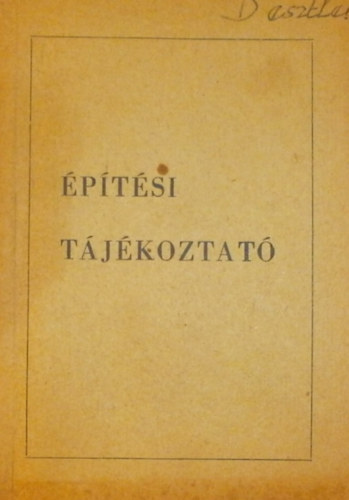 �p�t�si t�j�koztat�