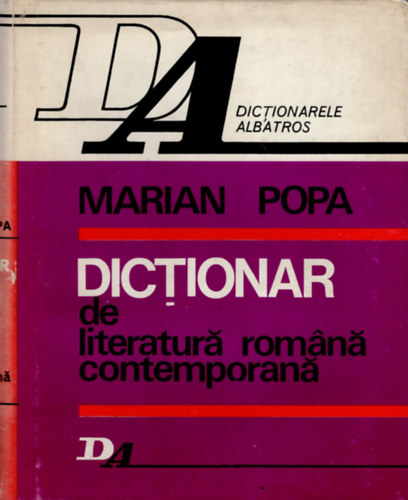 Dictionar de literatura romana contemporana