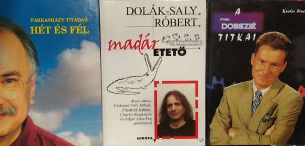 3 db m�: H�t �s f�l+ Mad�retet�+ A Frei dosszi� titkai