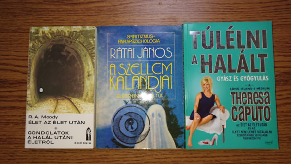 3 k�nyv a t�lvil�gr�l: �let az �let ut�n, A szellem kalandjai, T�l�lni a hal�lt