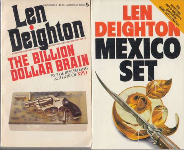 Len Deighton - The Billion Dollar Brain + Mexico Set (2 db)