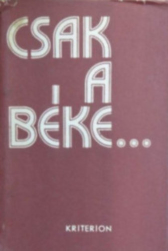 Balla Zs�fia  (v�l.) - Csak a b�ke...