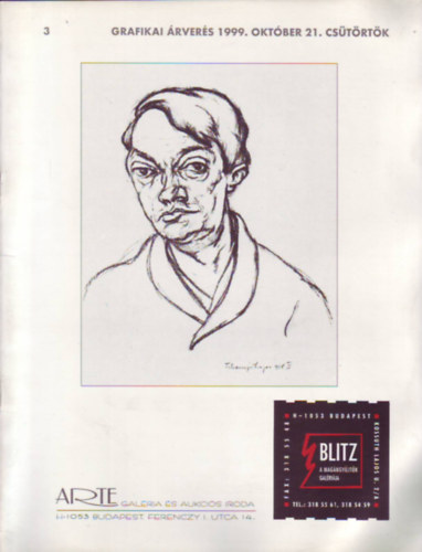 Blitz-A magngyjtk Galrija: 3. Grafikai rvers 1999. oktber