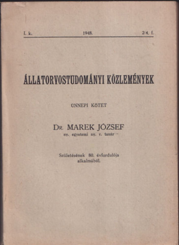 llatorvostudomnyi kzlemnyek (nnepi  ktet)