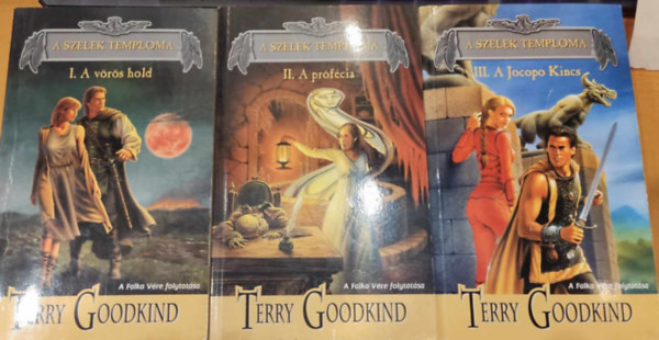 Terry Goodkind - A szelek temploma I-III.: A vrs hold-A prfcia-A Jocopo kincs