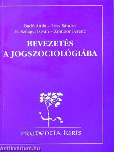 Loss Sndor szerk. - Bevezets a jogszociolgiba