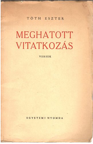 Meghatott vitatkozs - versek