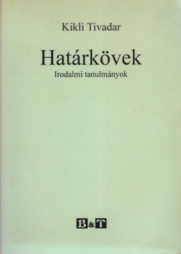 Hat�rk�vek -Irodalmi tanulm�nyok