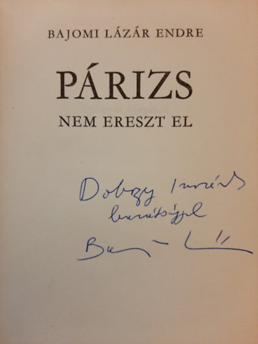 P�rizs nem ereszt el