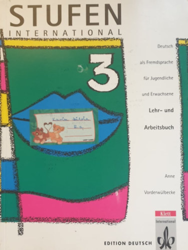 Vorderwlbecke Anne - Stufen International 3. Lehr- und Arbeitsbuch
