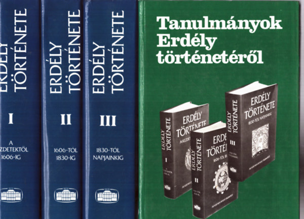 Erd�ly T�rt�nete I-III. + Tanulm�nyok Erd�ly t�rt�net�r�l (kieg�sz�t� k�nyv)