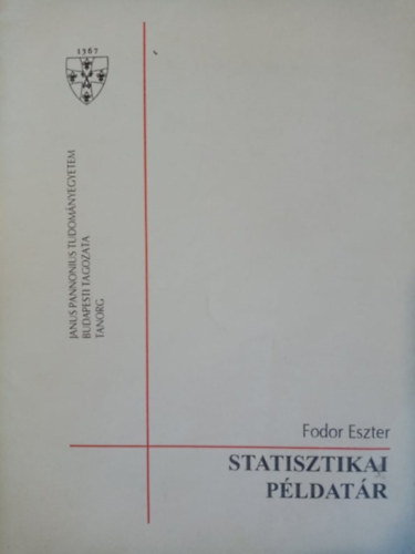 Fodor Eszter - Statisztikai pldatr
