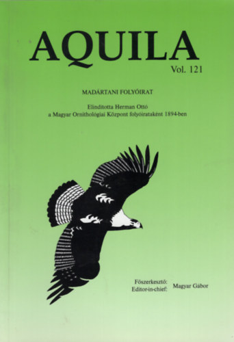 Aquila - Madrtani folyirat 2014 (Vol. 121.)