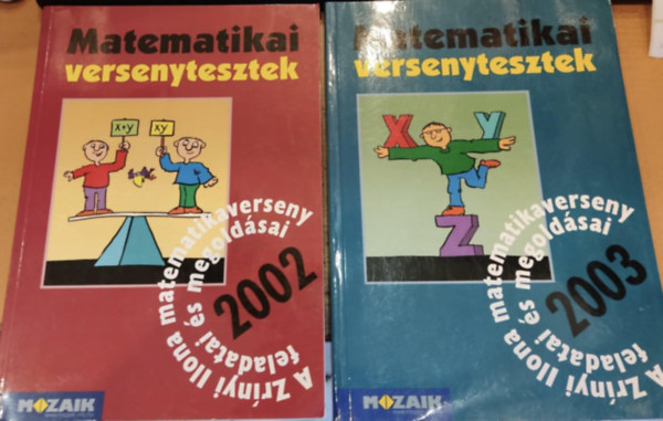 Nagy Tibor Csords Mihly - 2 db Matematikai versenytesztek 2002 + 2003