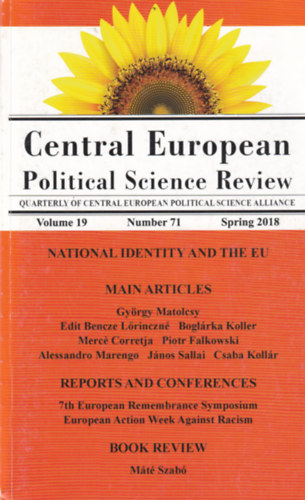 Central European Political Science Review Vol. 19 No. 71 2018
