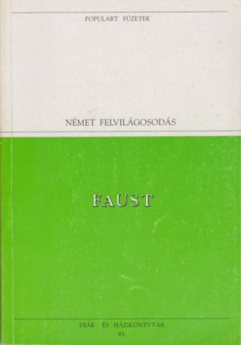 Faust - Nmet felvilgosods (Populart fzetek)