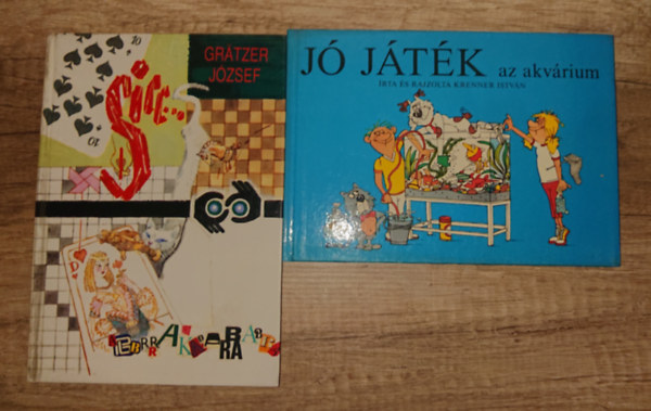 2 klasszikus foglalkoztat� gyerekeknek: Sicc!, J� j�t�k az akv�rium