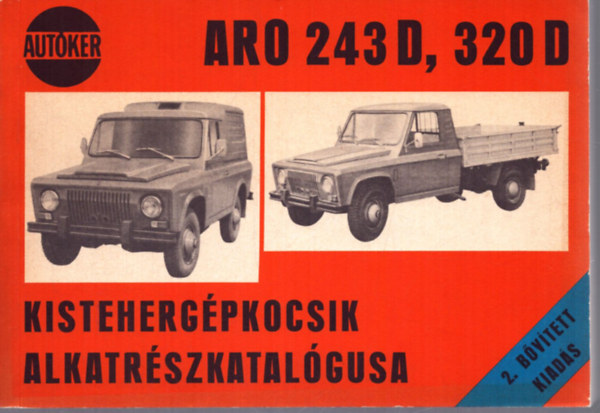 Aro 243D, 320D kistehergpkocsik alkatrszkatalgusa