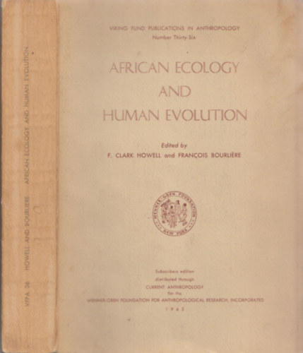 African ecology and human evolution