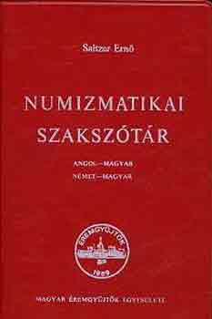 Numizmatikai szaksztr (angol-magyar, nmet-magyar)