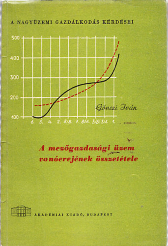 A mez�gazdas�gi �zem von�erej�nek �sszet�tele