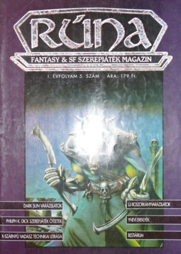 Rúna I. évfolyam 5. szám