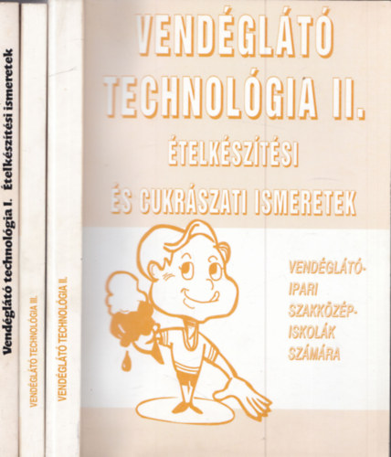 Pető Gyula - Vendéglátó technológia I-III. ( 3 kötet )